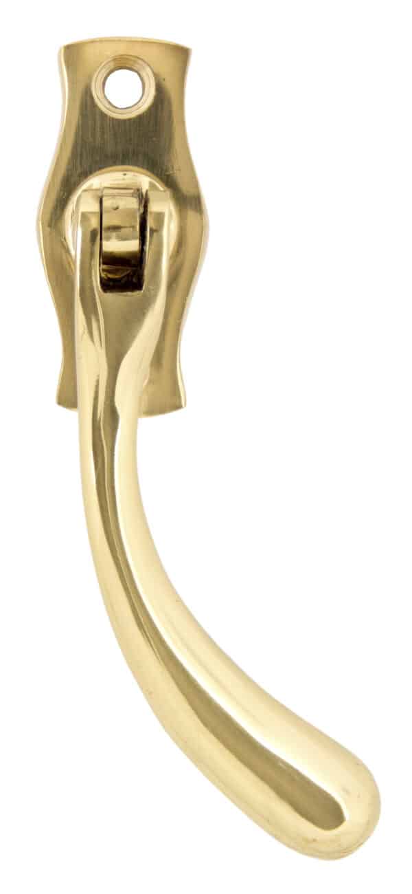 Polished Brass Peardrop Espag - RH 2