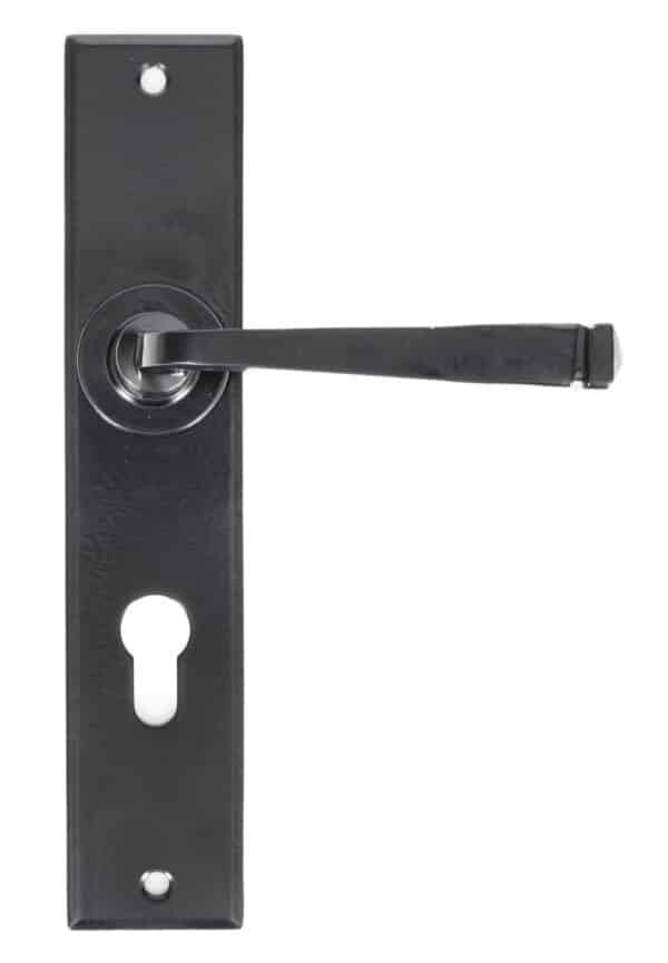 Black Large Avon 72mm Centre Euro Lock Set 1