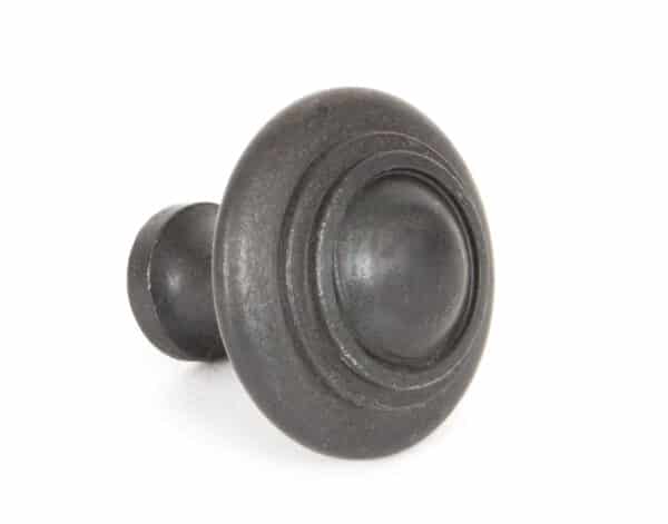 Beeswax Ringed Cabinet Knob - Large 2