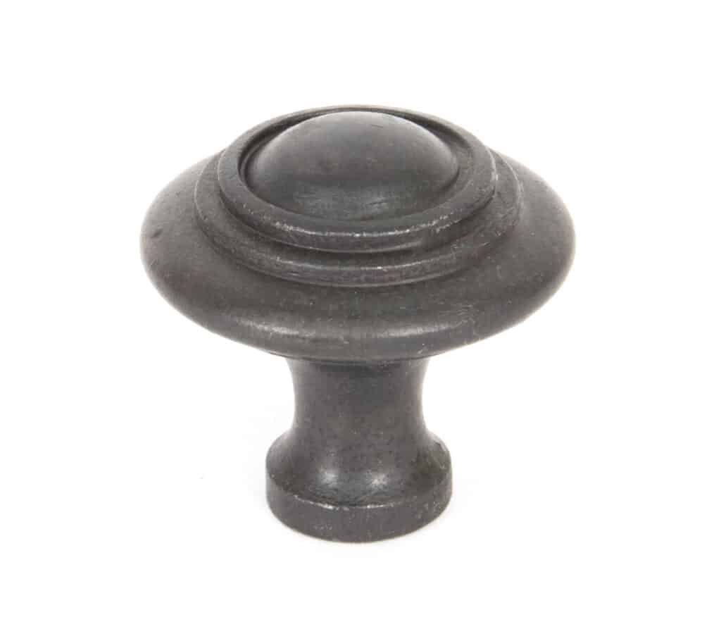 Beeswax Ringed Cabinet Knob - Large 1