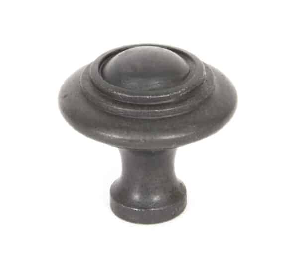 Beeswax Ringed Cabinet Knob - Large 1
