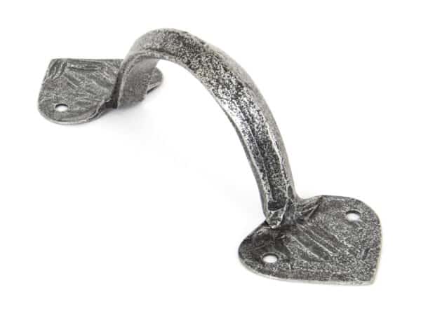 Pewter 6" Gothic D Handle 1