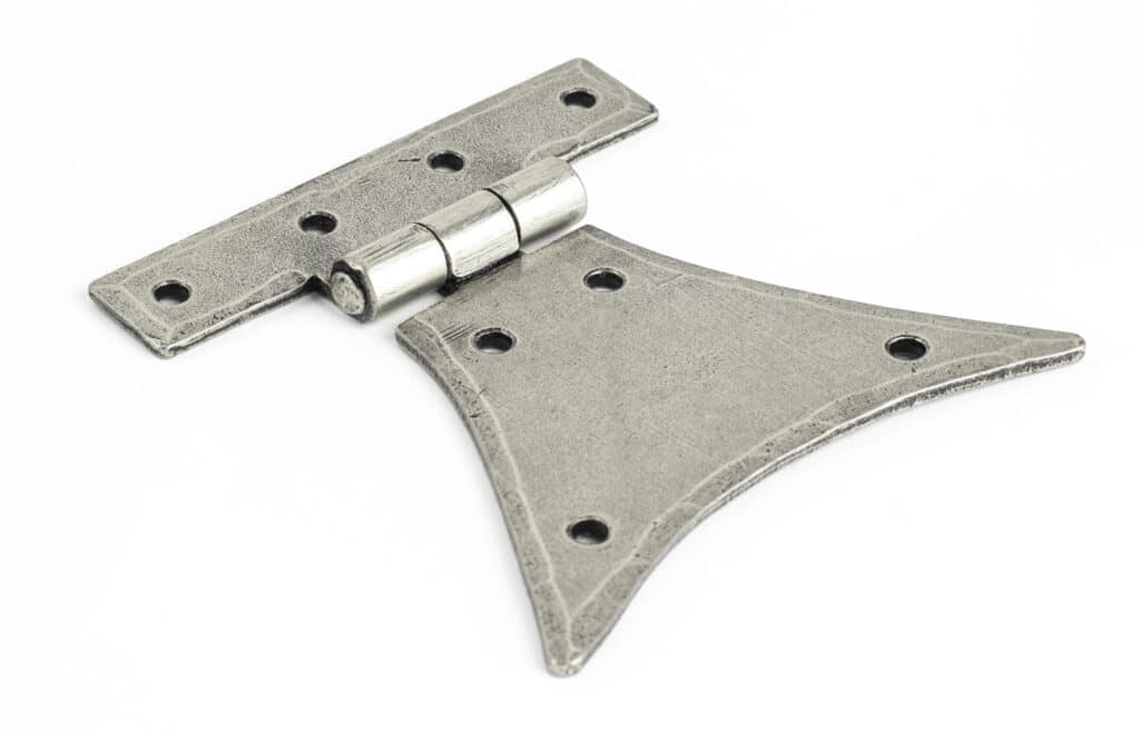 Pewter 3¼" Half Butterfly Hinge (pair) 1