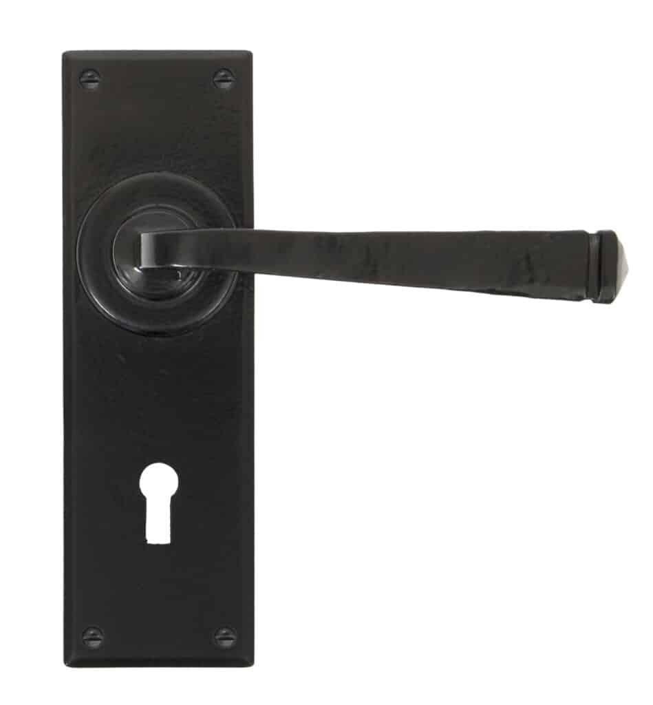 Black Avon Lever Lock Set 1
