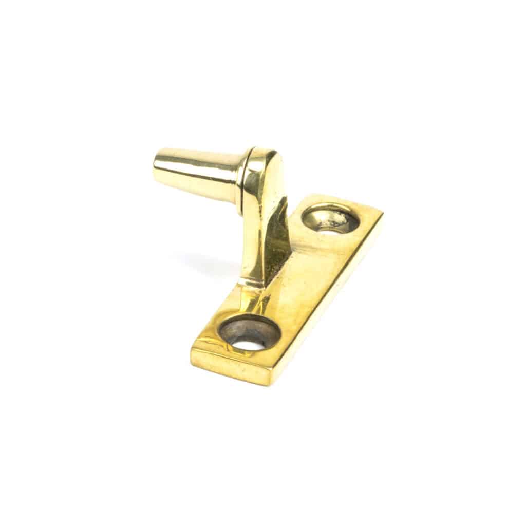 Aged Brass Cranked Casement Stay Pin 1
