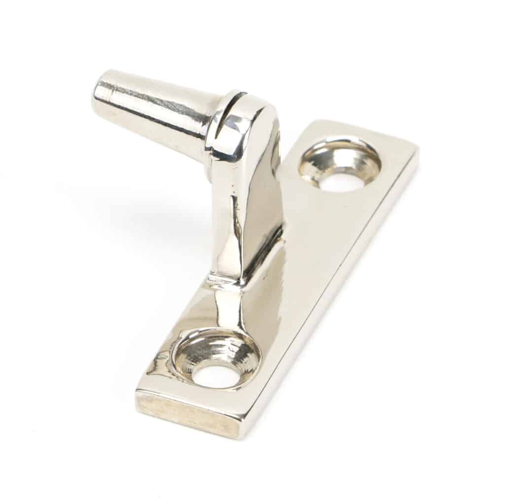 Polished Nickel Cranked Casement Stay Pin 1