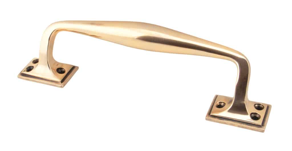 Polished Bronze 230mm Art Deco Pull Handle 1