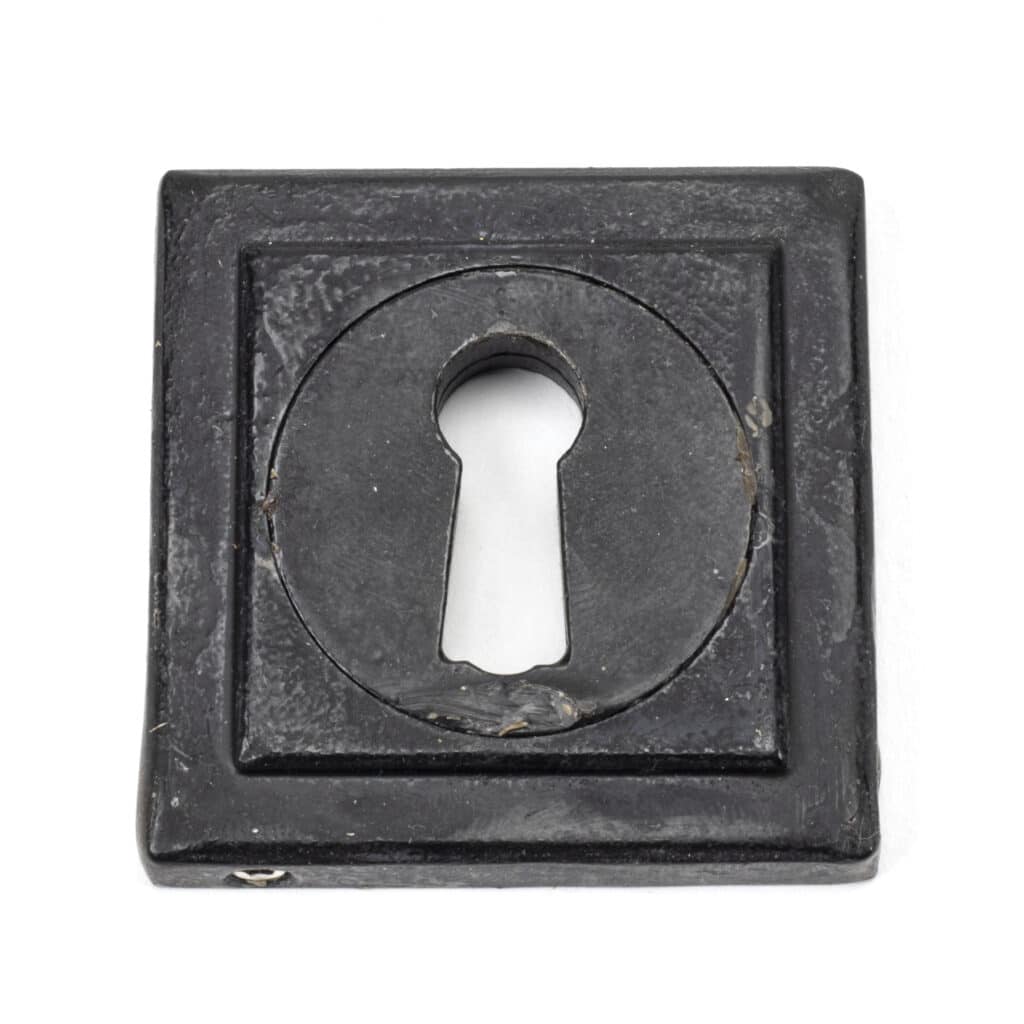 External Beeswax Round Escutcheon (Square) 1