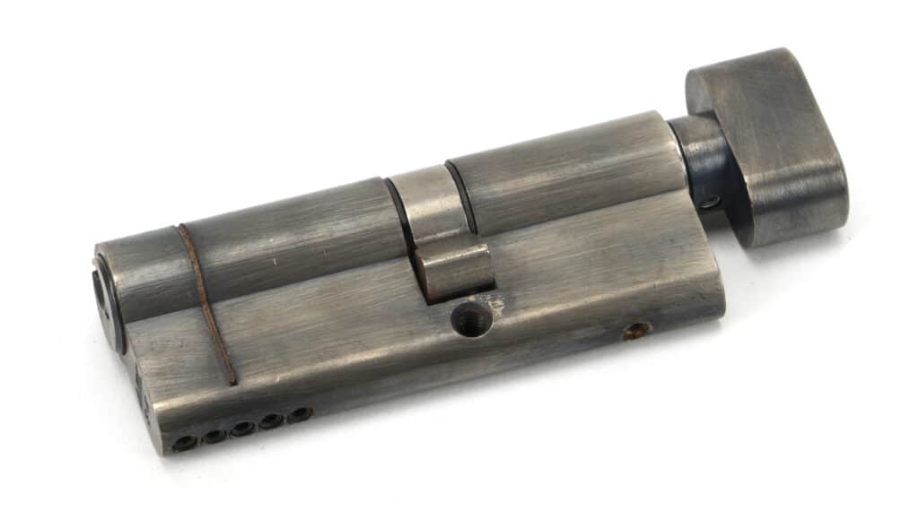 Pewter 35T/45 5pin Euro Cylinder/Thumbturn 1