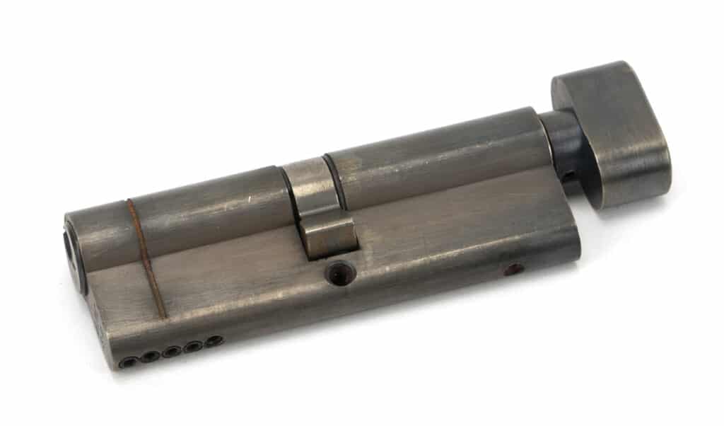 Pewter 45/45 5pin Euro Cylinder/Thumbturn 1