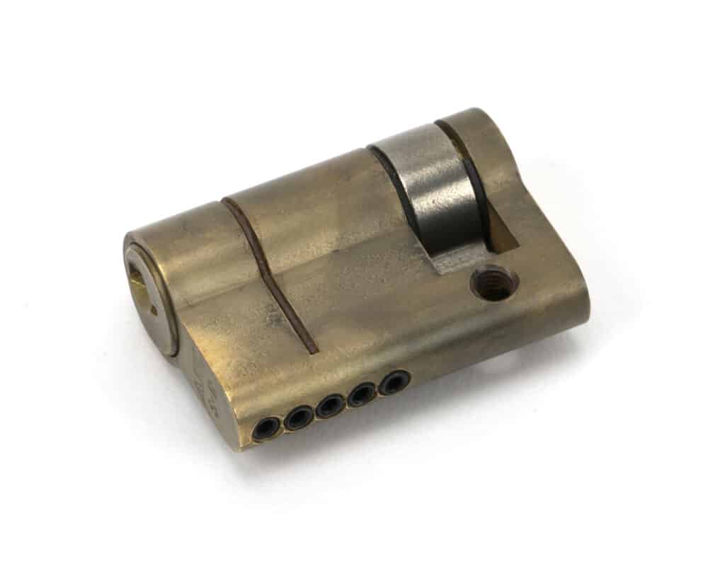 Aged Brass 35/10 5pin Single Cylinder 1