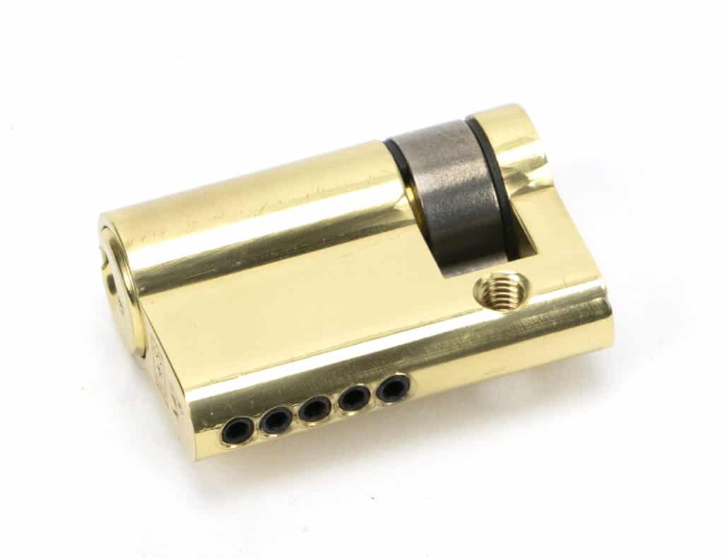 Lacquered Brass 35/10 5pin Single Cylinder 1