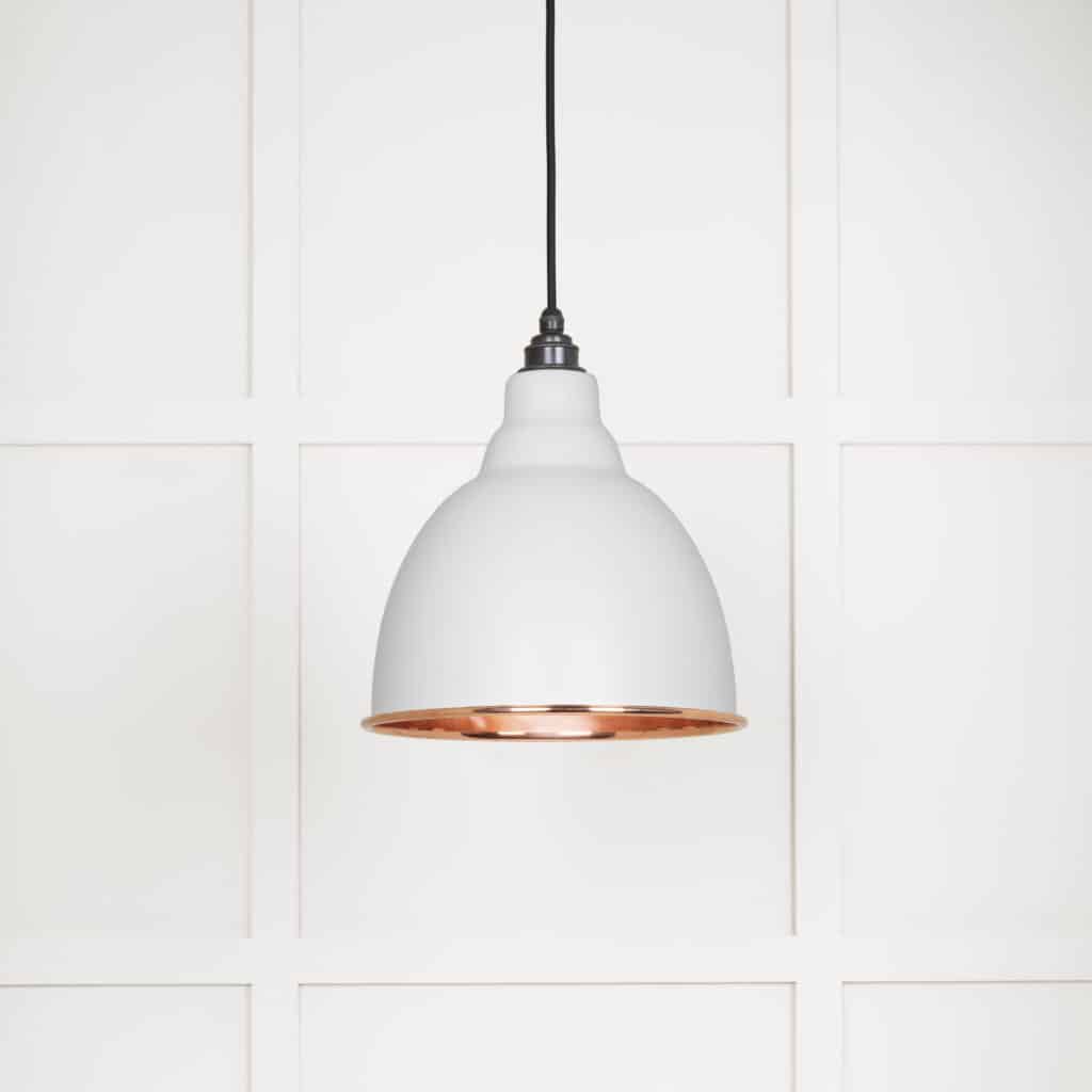 Smooth Copper Brindley Pendant in Flock 1