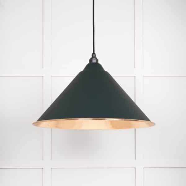 Hammered Copper Hockley Pendant in Dingle 1