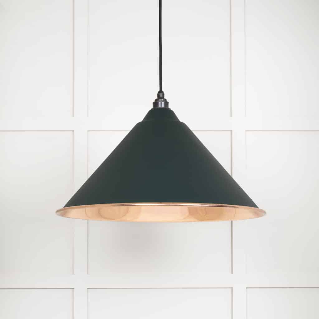 Smooth Copper Hockley Pendant in Dingle 1