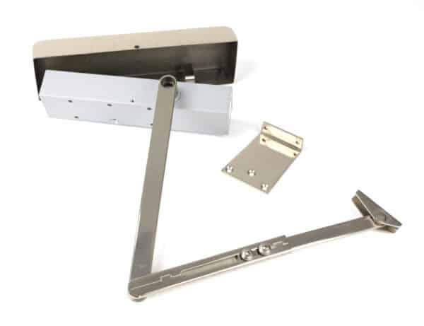 Polished Nickel Size 2-5 Door Closer & Cover 2