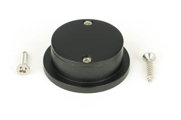 Matt Black 34mm Round Finger Edge Pull 2