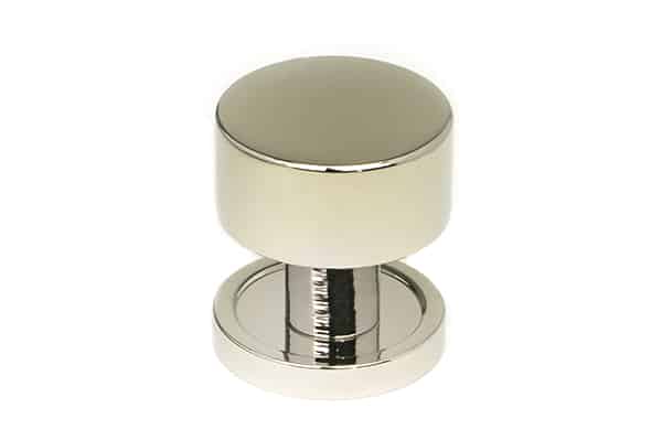 Polished Nickel Kelso Cabinet Knob - 25mm (Plain) 1