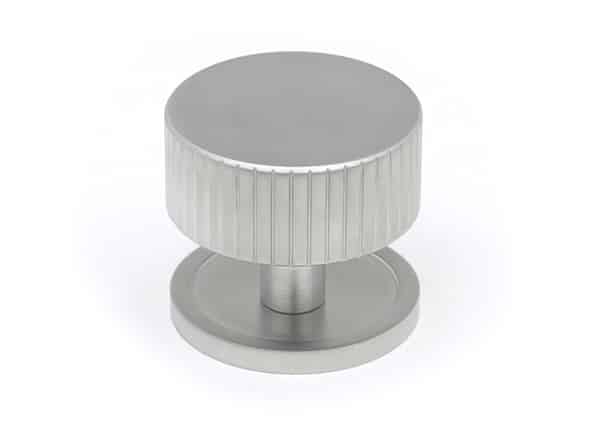 Satin Chrome Judd Cabinet Knob - 38mm (Plain) 1