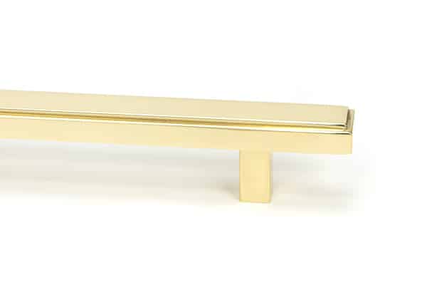 Polished Brass Scully Pull Handle - Medium 2