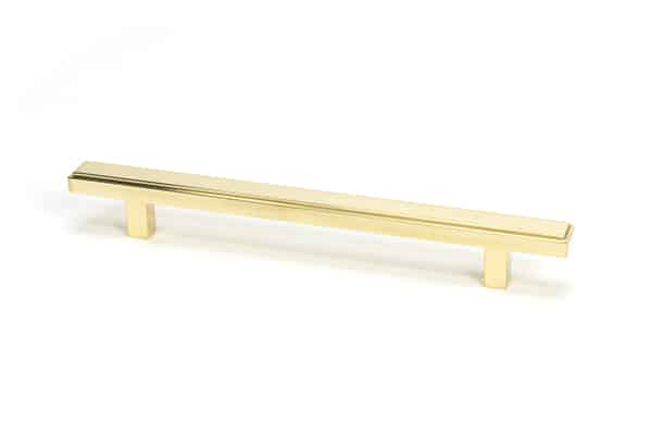Polished Brass Scully Pull Handle - Medium 1