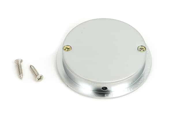 Satin Chrome 60mm Art Deco Round Pull 2