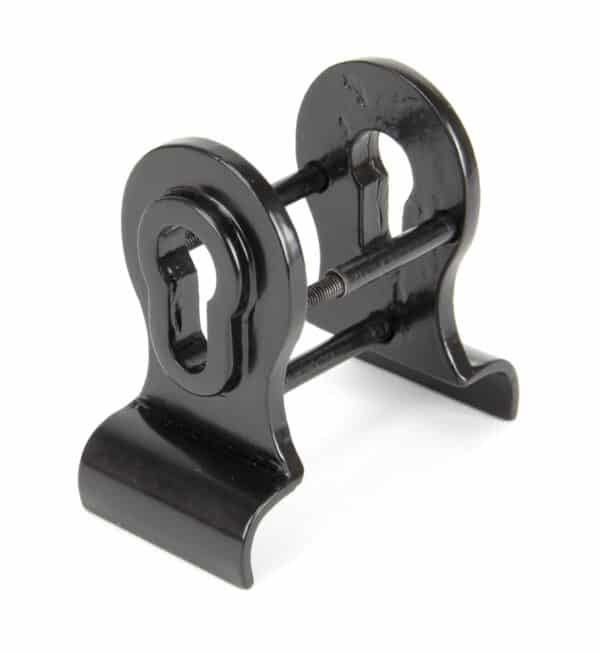 Black 50mm Euro Door Pull (Back to Back fixings) 2