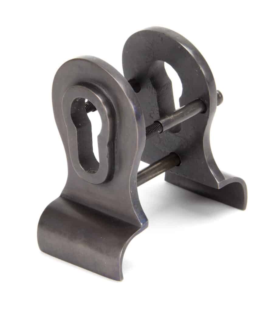 Aged Bronze 50mm Euro Door Pull (Back to Back fixings) 1