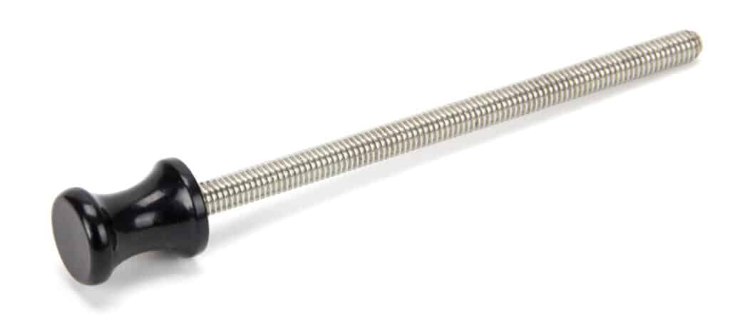 Polished Chrome ended SS M6 110mm Threaded Bar 1