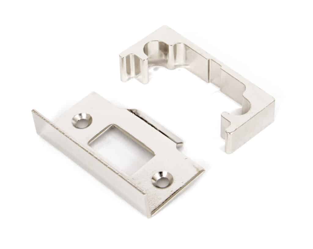 Nickel ½" Rebate Kit for Tubular Mortice Latch 1