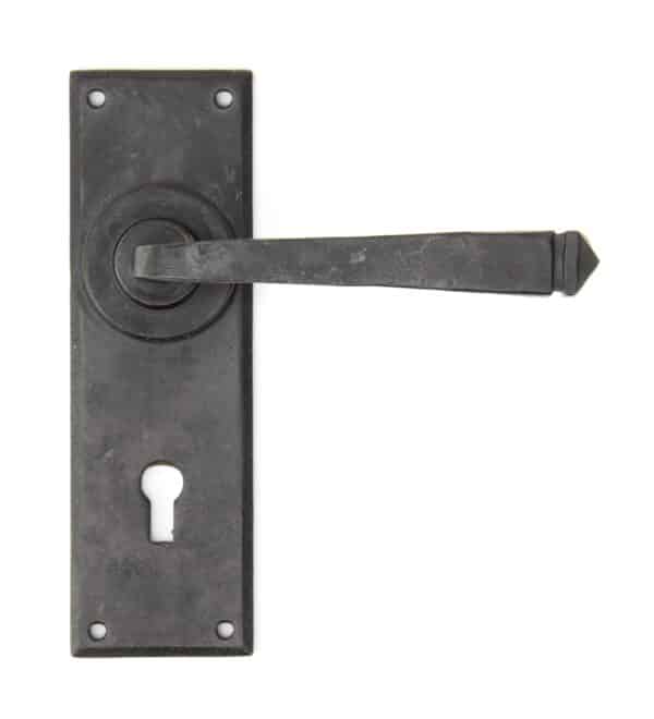 External Doors Beeswax Avon Lever Lock Set 1
