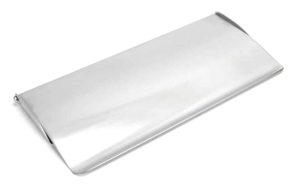 Satin Chrome Small Letter Plate Cover 1