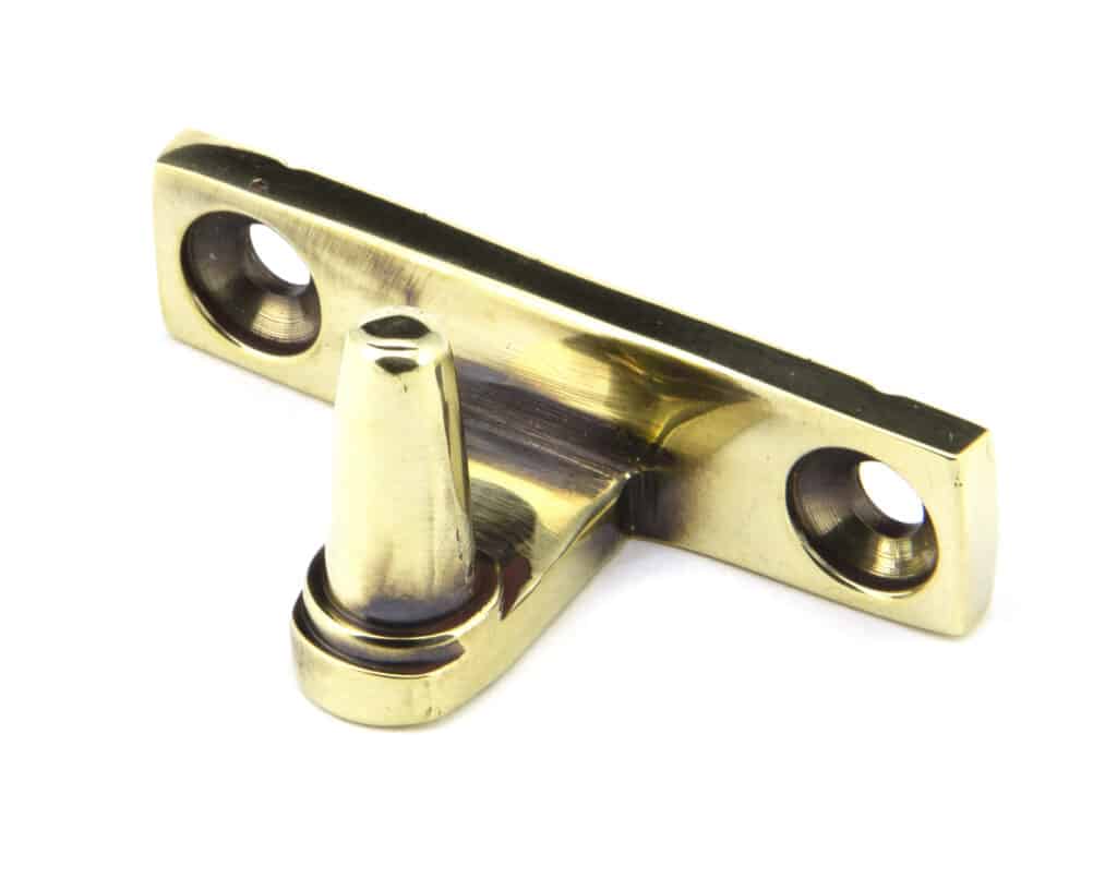 Aged Brass Cranked Stay Pin 1