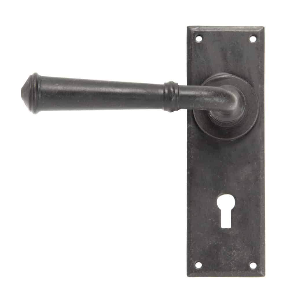 External Doors Beeswax Regency Lever Lock Set 1
