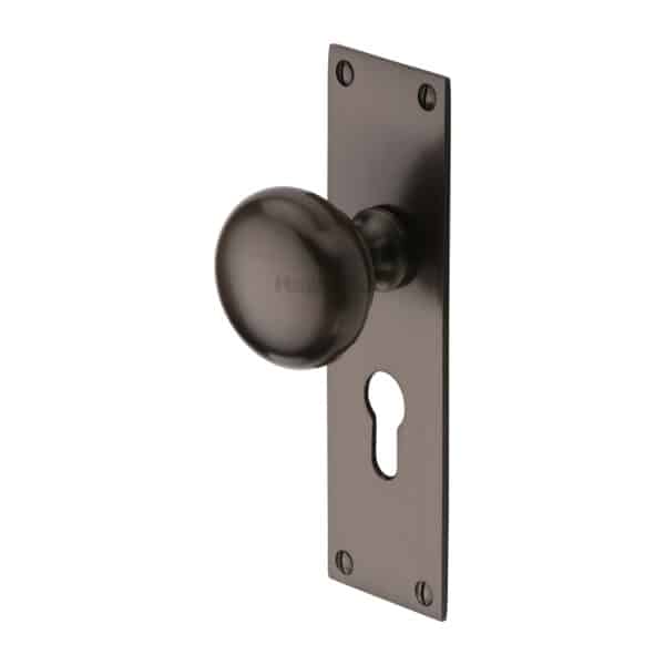 Heritage Brass Square Low profile Thumbturn & Emergency Release Antique Brass finish 1