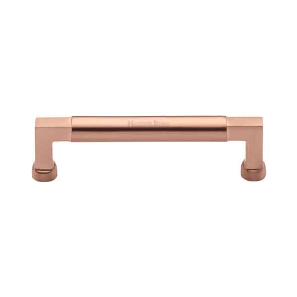 Heritage Brass Cabinet Pull Bauhaus Design 203mm CTC Matt Bronze Finish 1