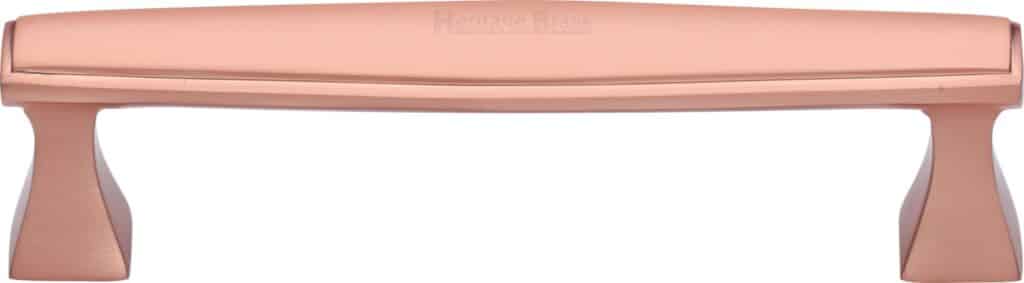 Heritage Brass Cabinet Pull Deco Design 203mm CTC Matt Bronze Finish 1