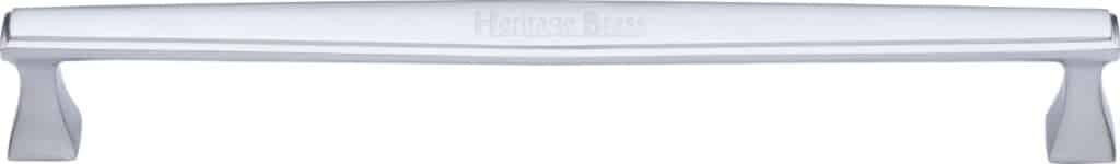 Heritage Brass Cabinet Pull Metro Design 128mm CTC Antique Brass Finish 1