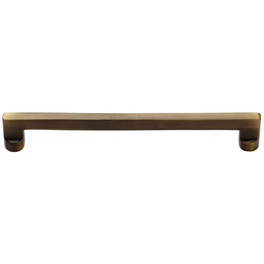 Heritage Brass Cabinet Pull Apollo Design 256mm CTC Polished Brass Finish 1