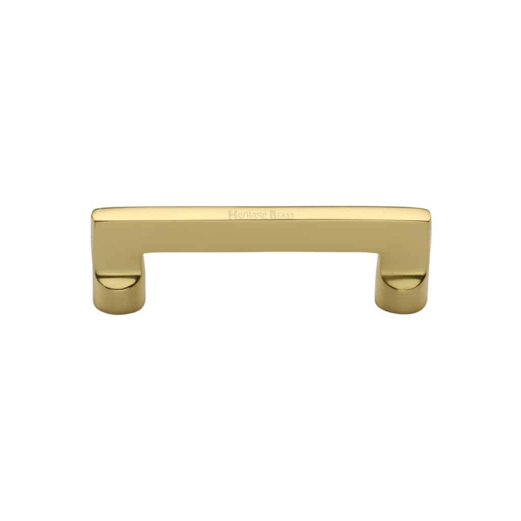 Heritage Brass Cabinet Pull T-Bar Design 101mm CTC Satin Brass Finish 1