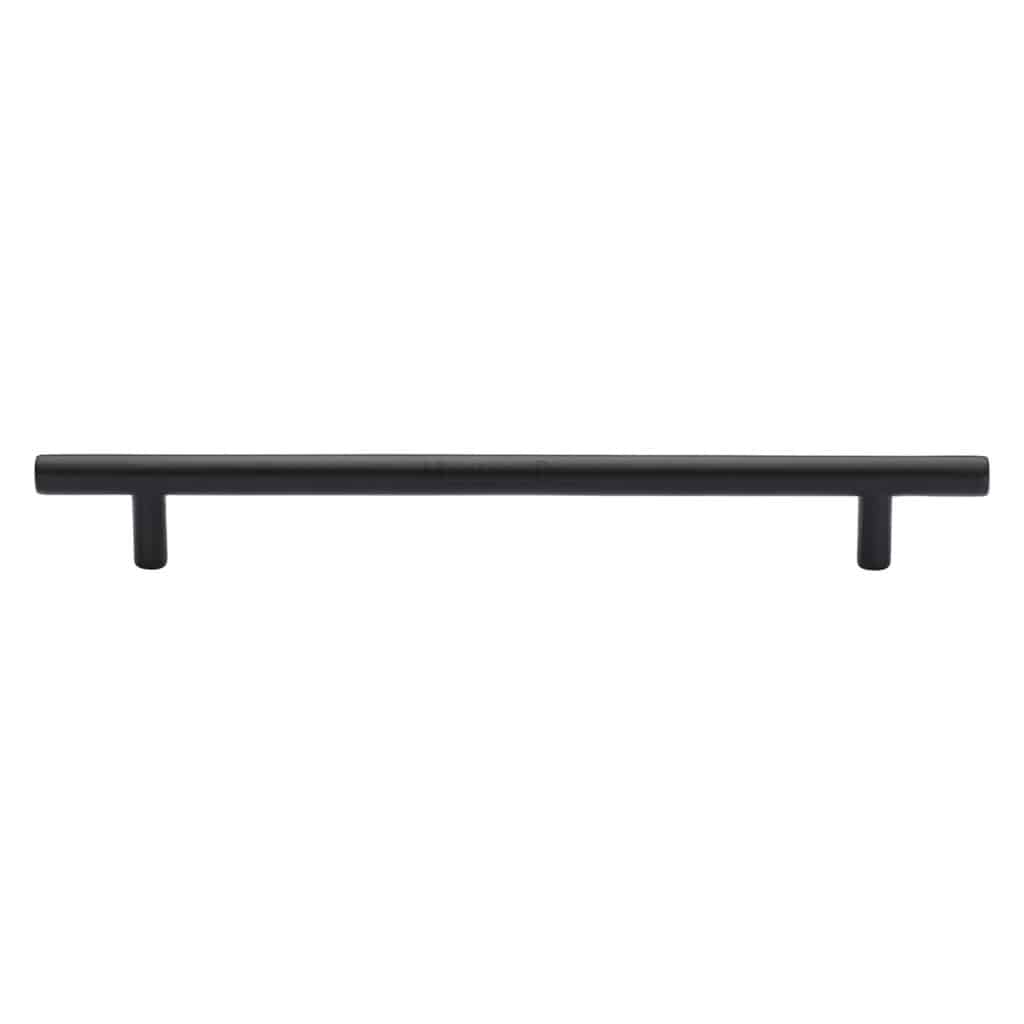 Heritage Brass Cabinet Pull T-Bar Design with 16mm Rose 101mm CTC Polished Chrome Finish 1
