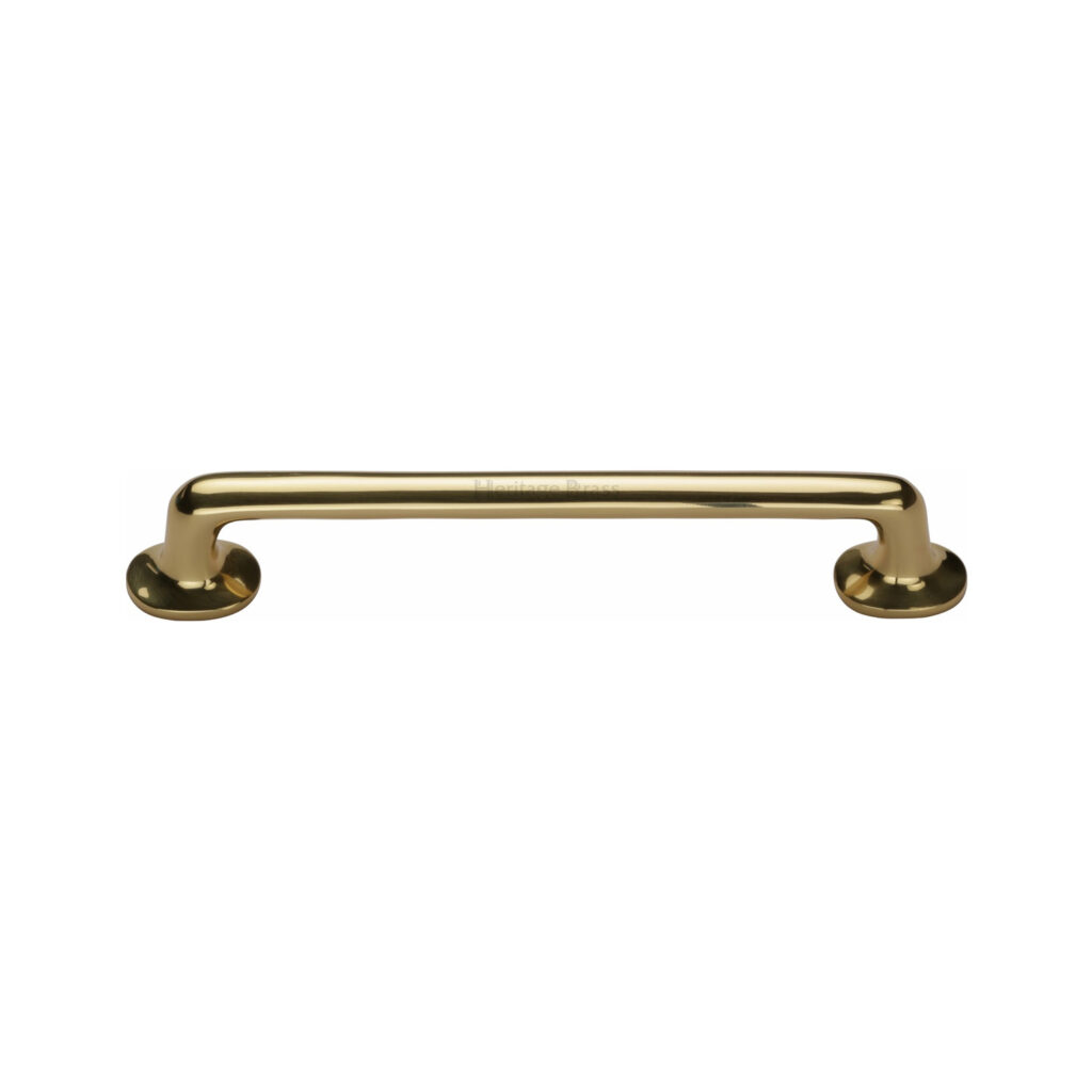 Heritage Brass Cabinet Pull Traditional Design 203mm CTC Satin Brass Finish 1