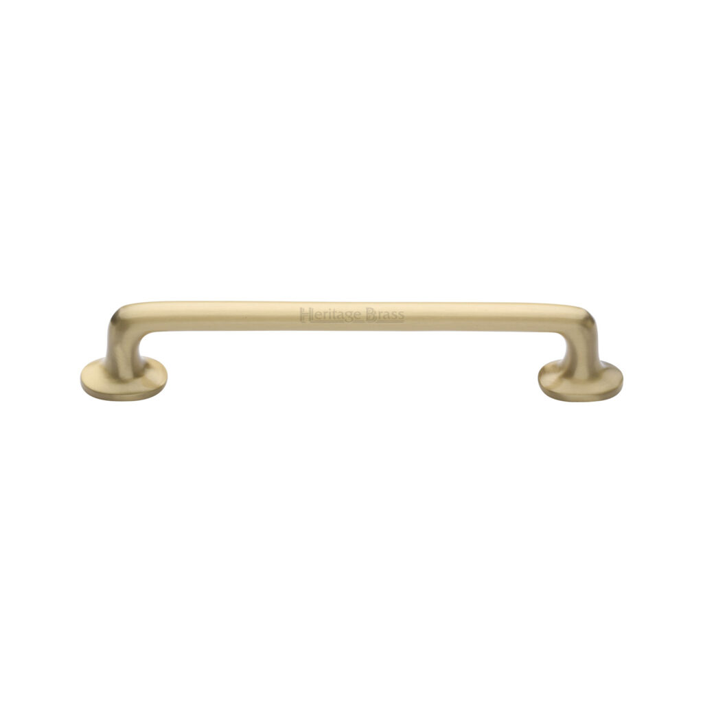 Heritage Brass Cabinet Pull Traditional Design 203mm CTC Satin Rose Gold Finish 1