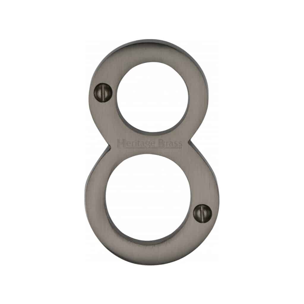 Heritage Brass Numeral 1 Face Fix 76mm (3") Antique Brass finish 1