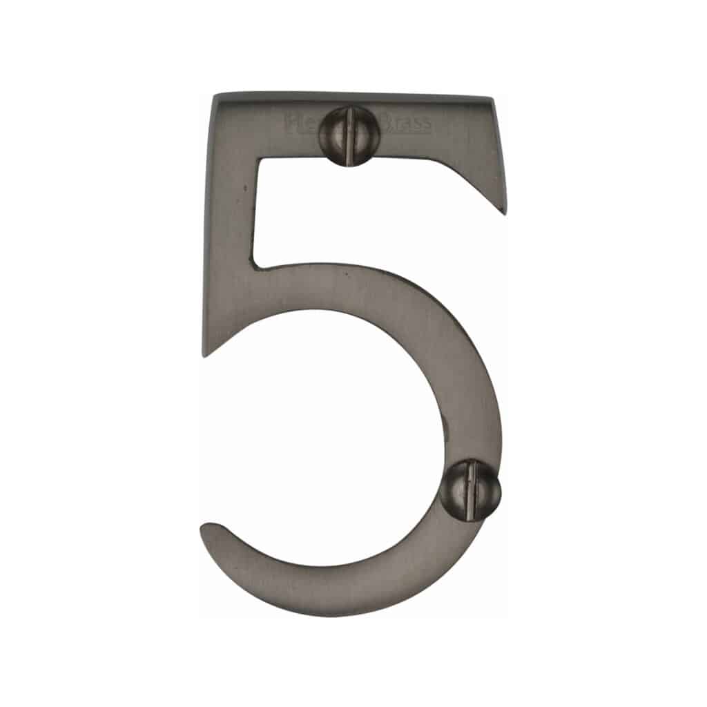 Heritage Brass Numeral 9 Face Fix 51mm (2") Polished Brass finish 1