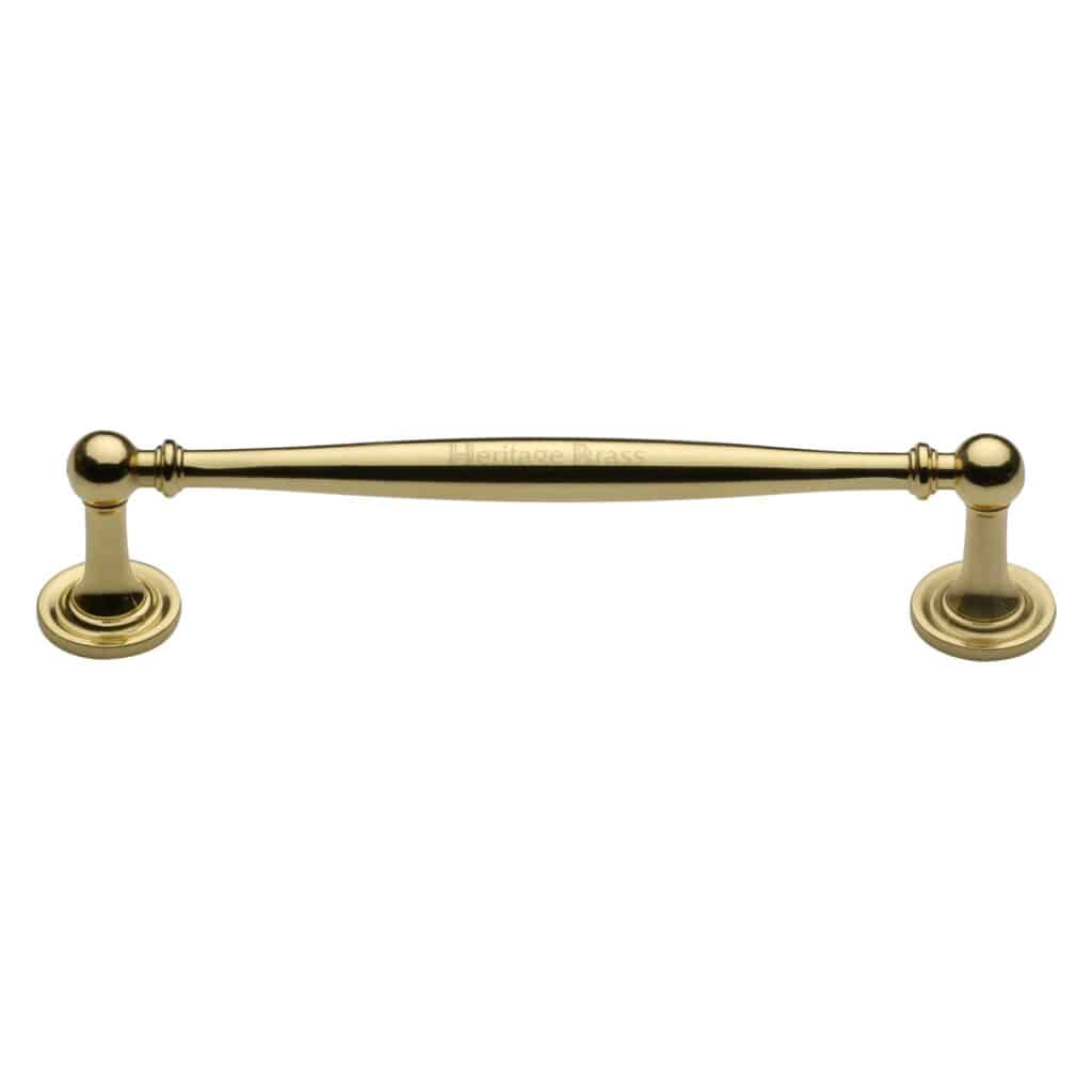 Heritage Brass Drawer Cup Pull Shropshire Design 152mm CTC Polished Nickel Finish 1