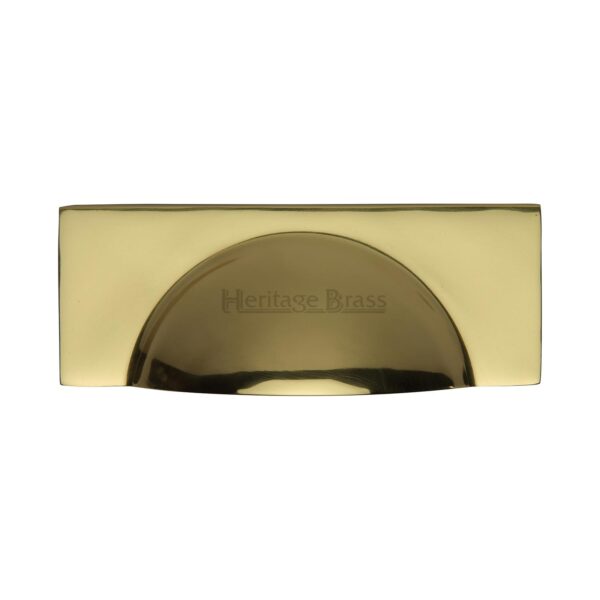 Heritage Brass Cabinet Knob Rectangular Design 41mm Satin Brass finish 1
