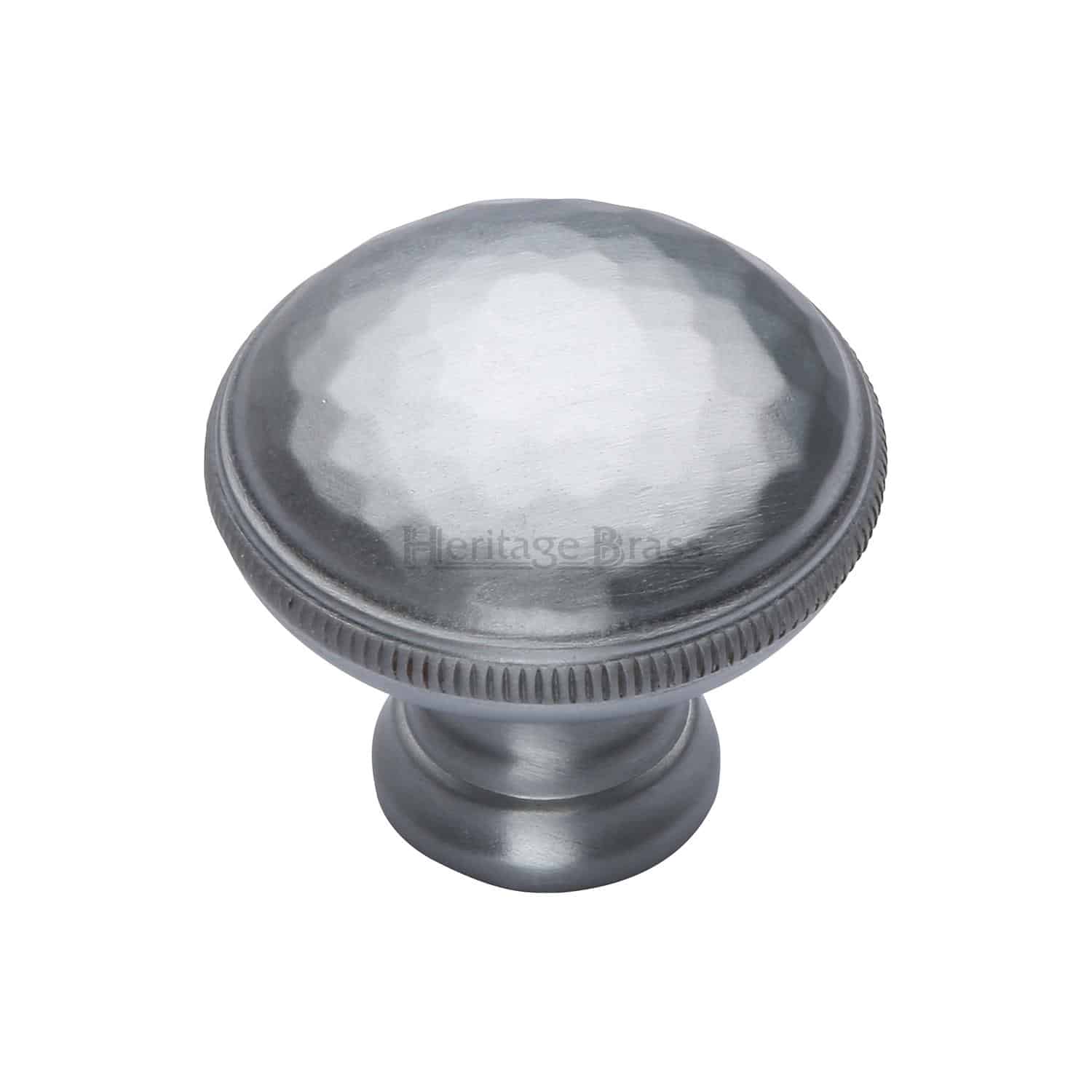 Heritage Brass Square Drop Pull Polished Nickel finish 1