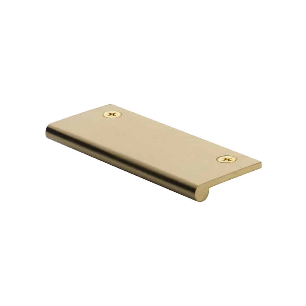 Heritage Brass EPTR Edge Pull Cabinet Handle 100mm Antique Brass finish 1