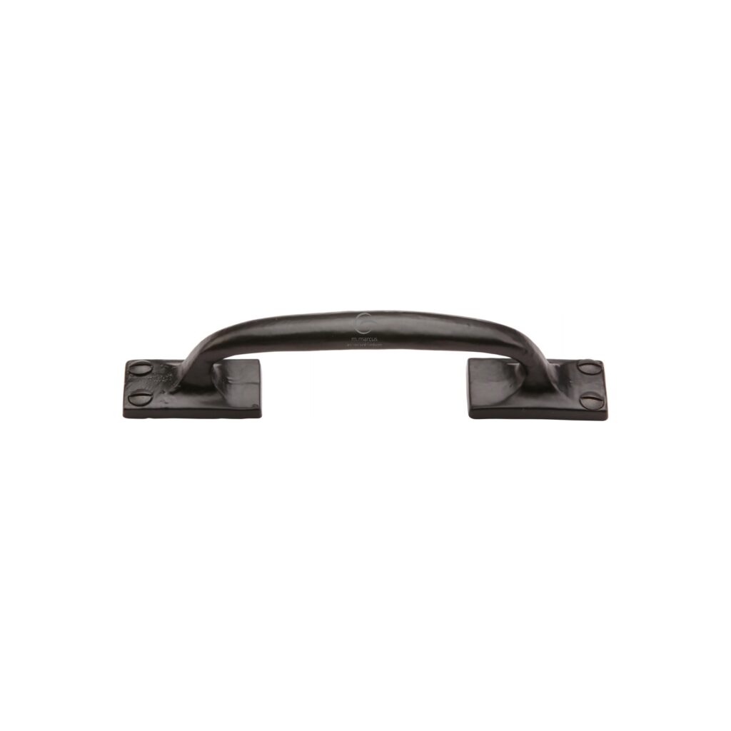 Black Iron Rustic Cabinet Knob Wheel Design 32mm 1